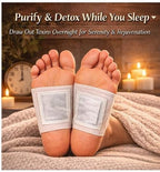 All-Natural Herbal Overnight Foot Detox Pads