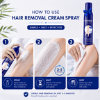 Hair Removal Spray (Pack of 2)
