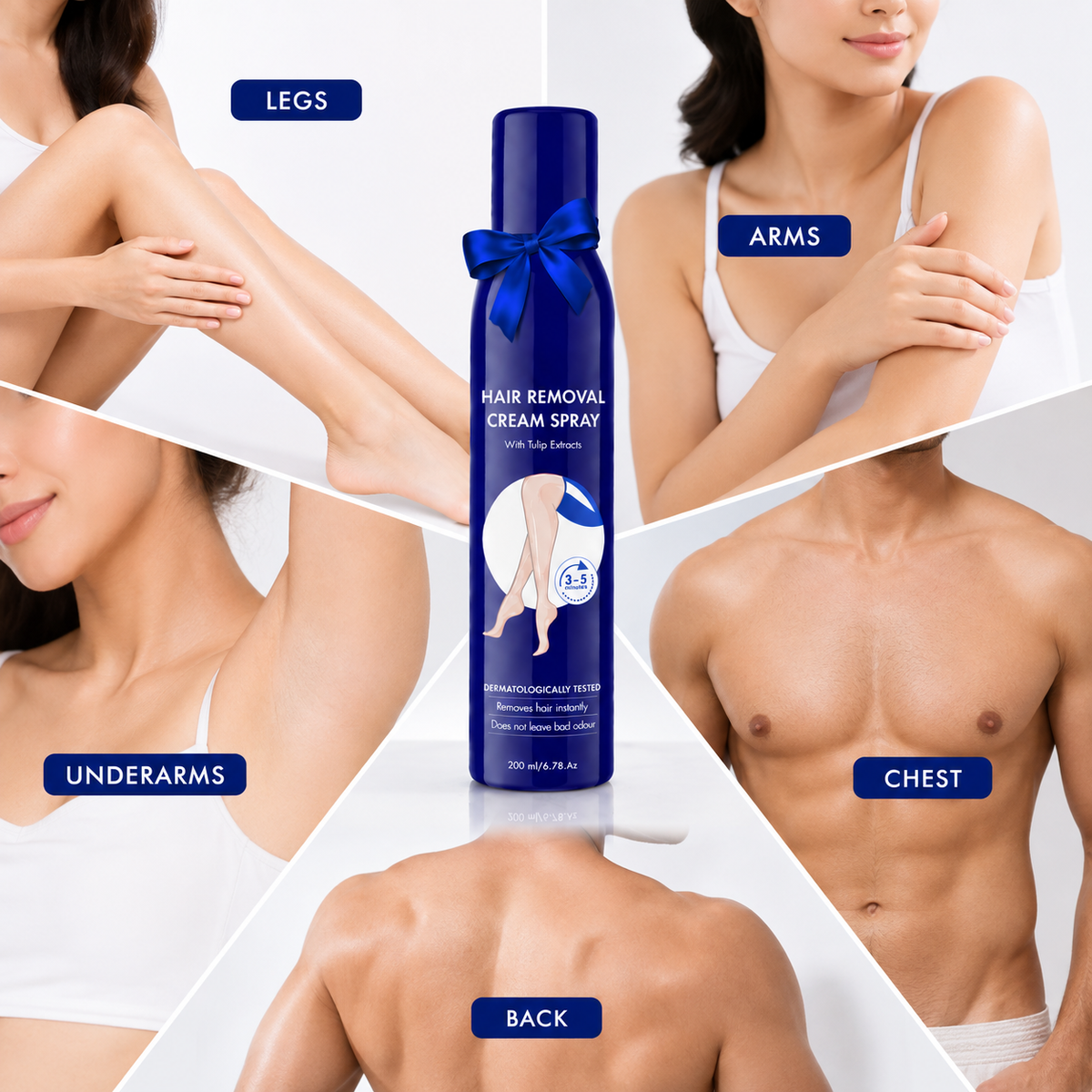 Hair Removal Spray (Pack of 2)