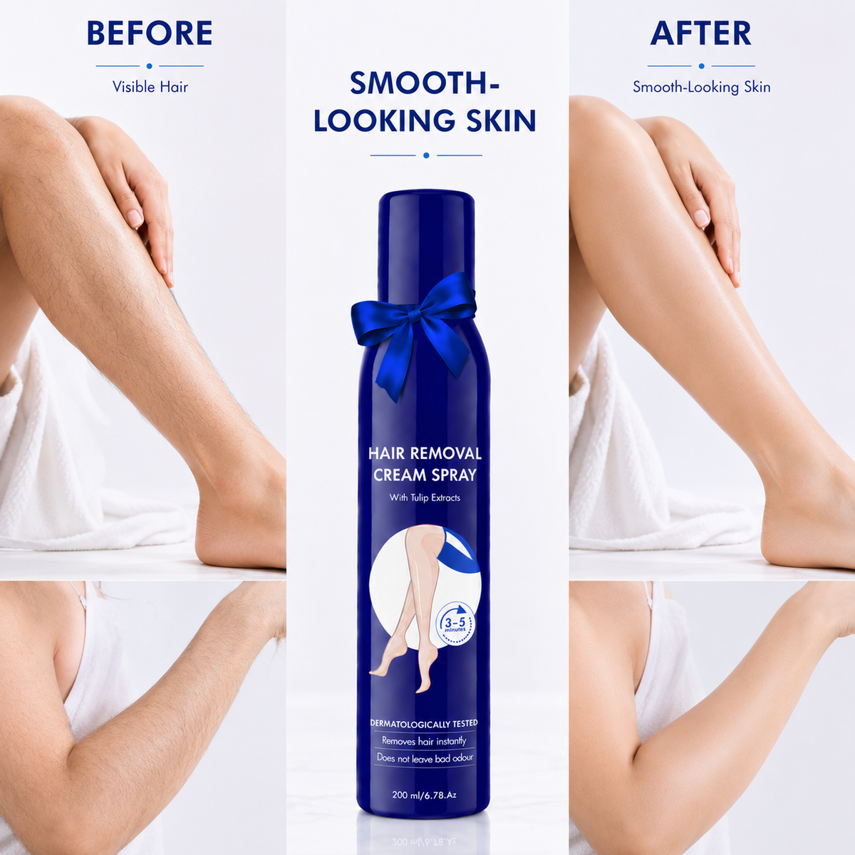 Hair Removal Spray (Pack of 2)