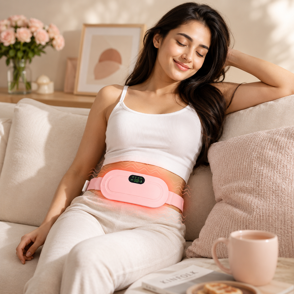 Portable Heating & Massage Belt