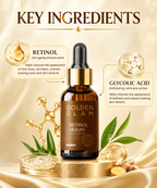 Golden Glam Retinol Serum
